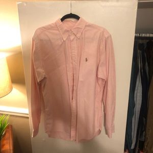 Orange Striped Buttondown